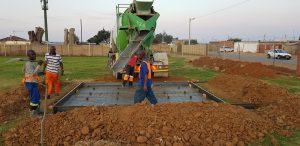 Mfanelo Trading and Projects Construction Solutions exterior building laying foundation